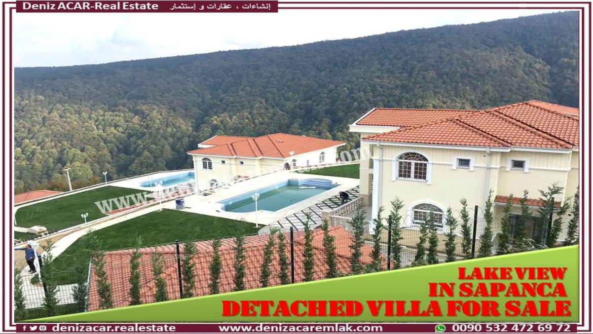 Sakarya Sapanca DİBEKTAŞ'TA ULTRA LÜKS VİLLA Satılık Villa