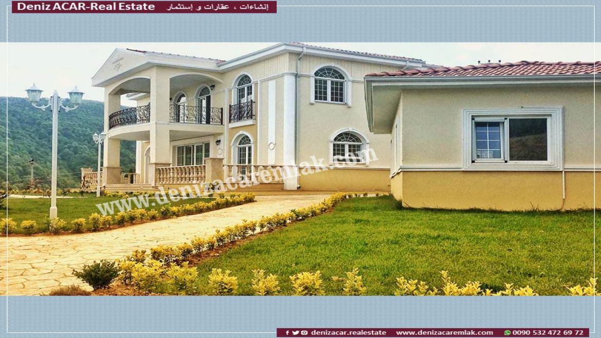 Sakarya Sapanca DİBEKTAŞ'TA ULTRA LÜKS VİLLA Satılık Villa